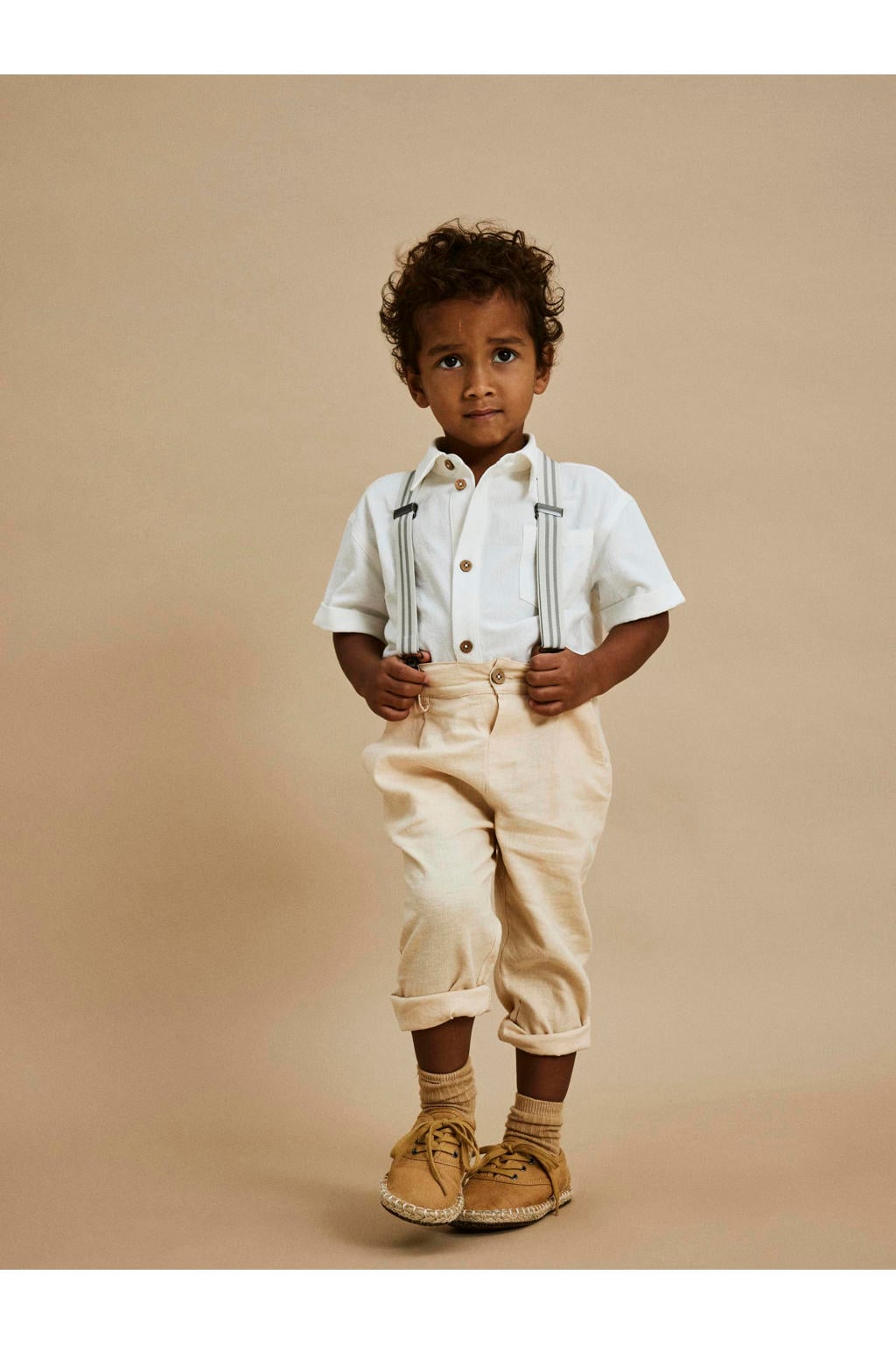 LIL' ATELIER MINI bretels NMMHARBOUR grijs
