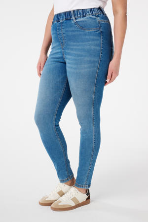 skinny jeans medium blue denim
