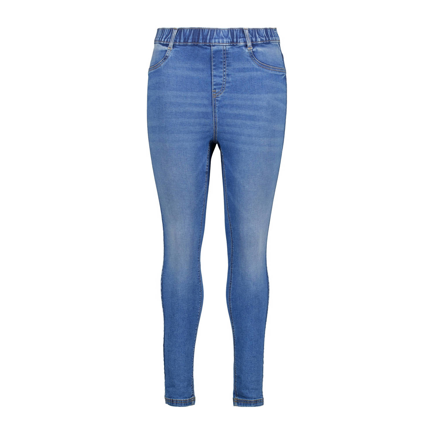 MS Mode skinny jeans medium blue denim