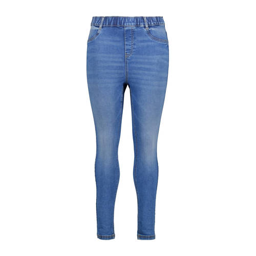 MS Mode skinny jeans medium blue denim afbeelding