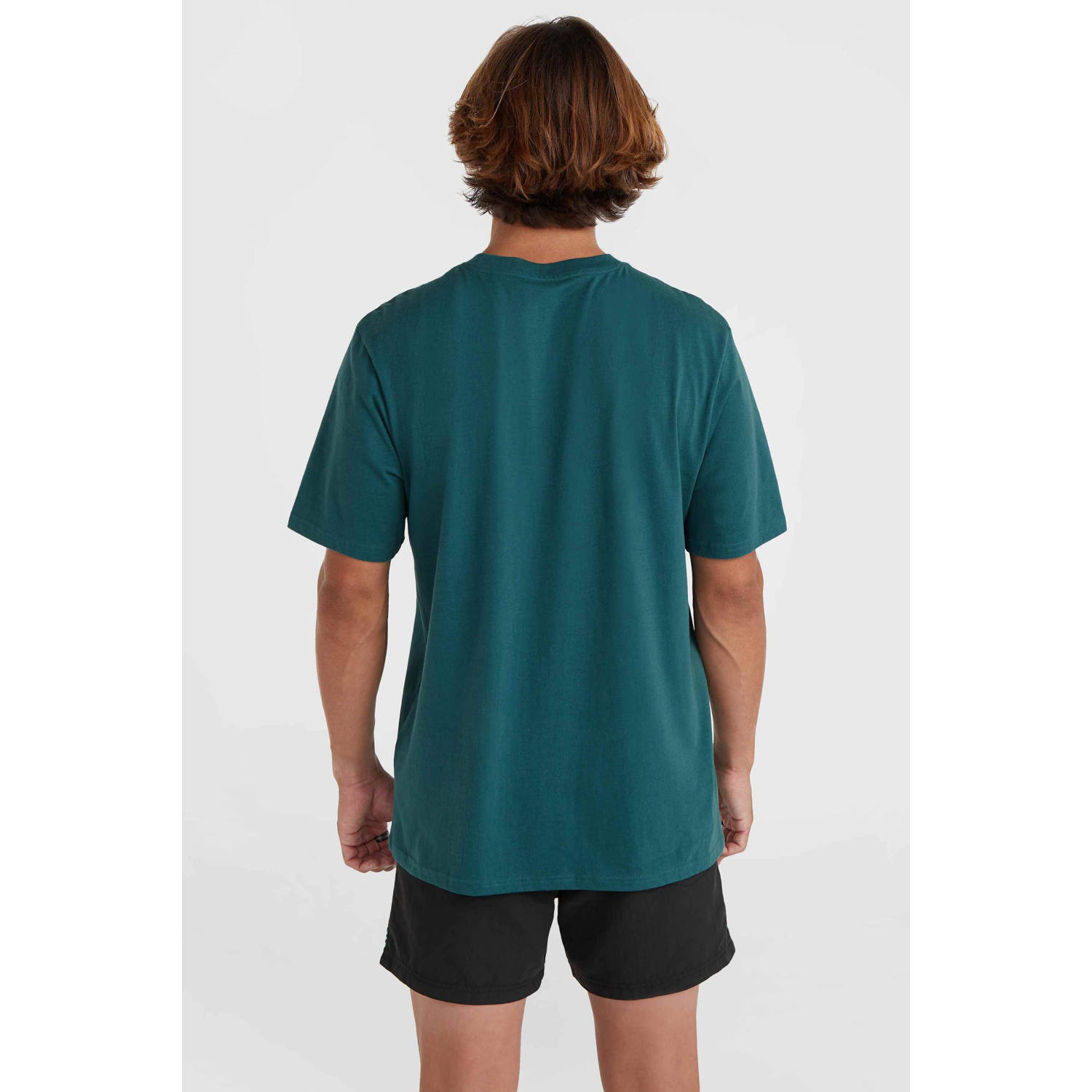 O'Neill T-shirt met printopdruk donkergroen