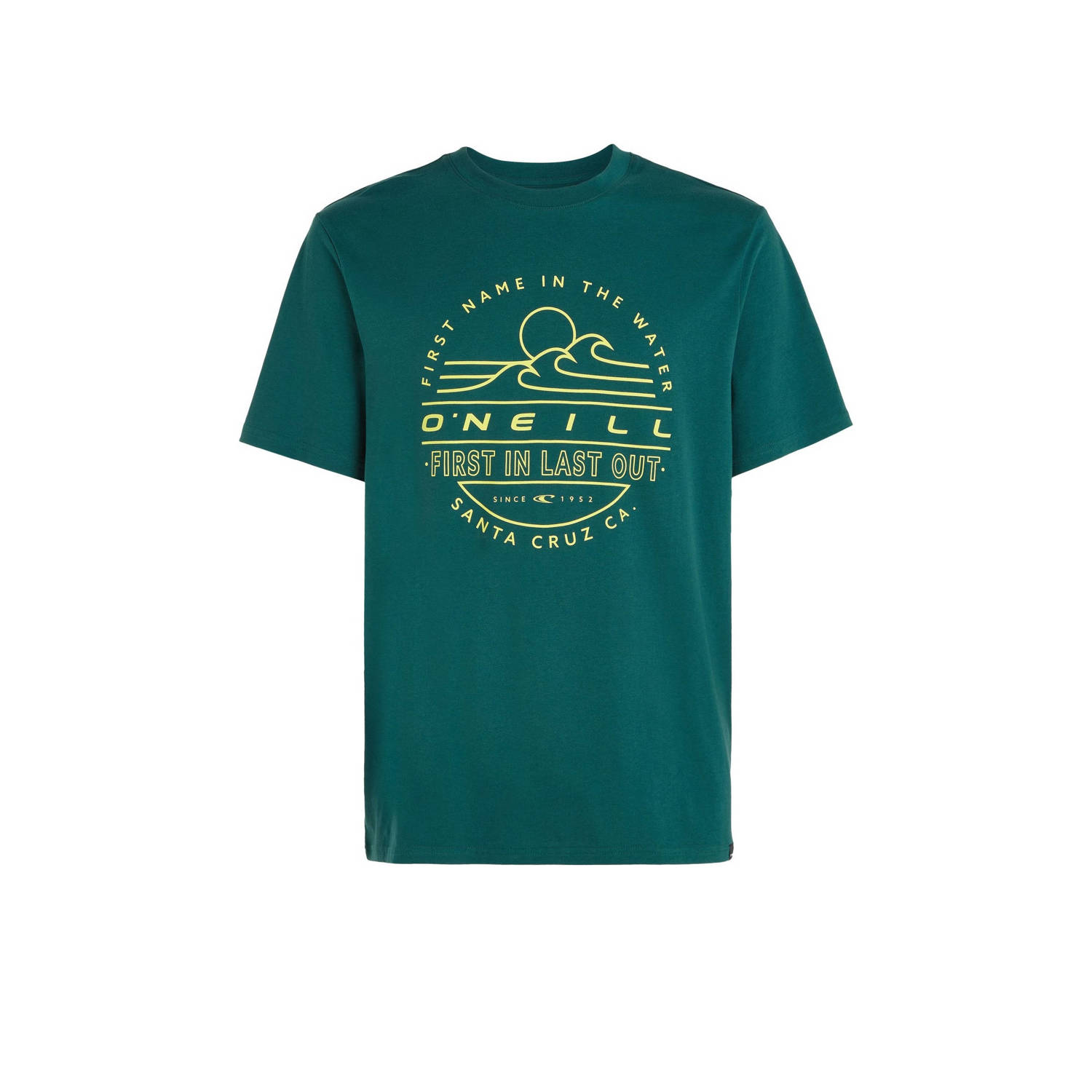 O'Neill T-shirt met printopdruk donkergroen