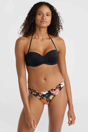 bikinibroekje Maoi zwart/oranje/roze