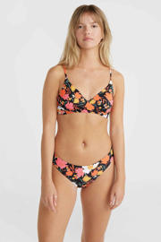 thumbnail: O'Neill voorgevormde bikini Baay Maoi zwart/oranje/roze