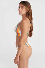 thumbnail: O'Neill voorgevormde triangel bikini Wave Skye oranje/wit/groen