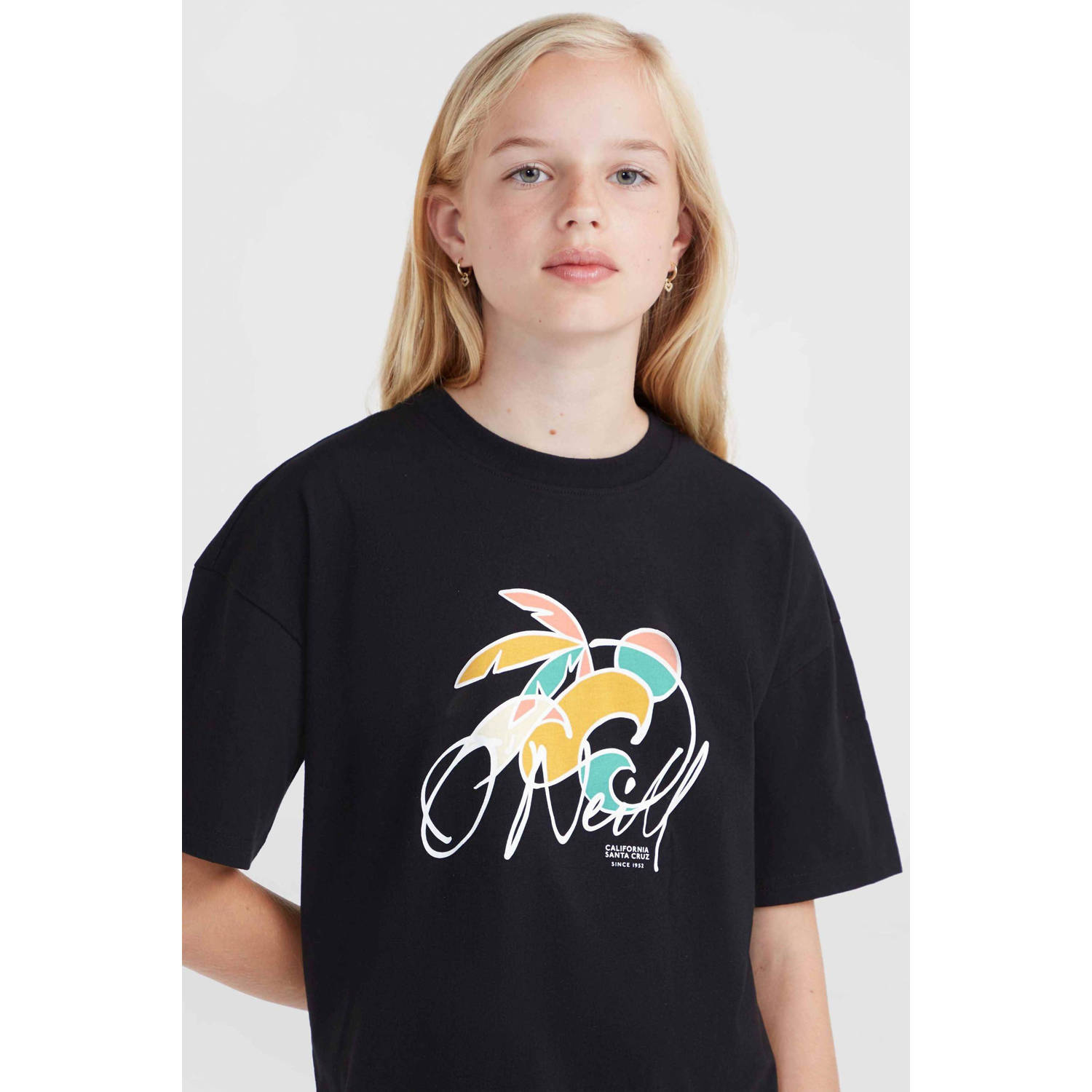O'Neill T-shirt met printopdruk zwart
