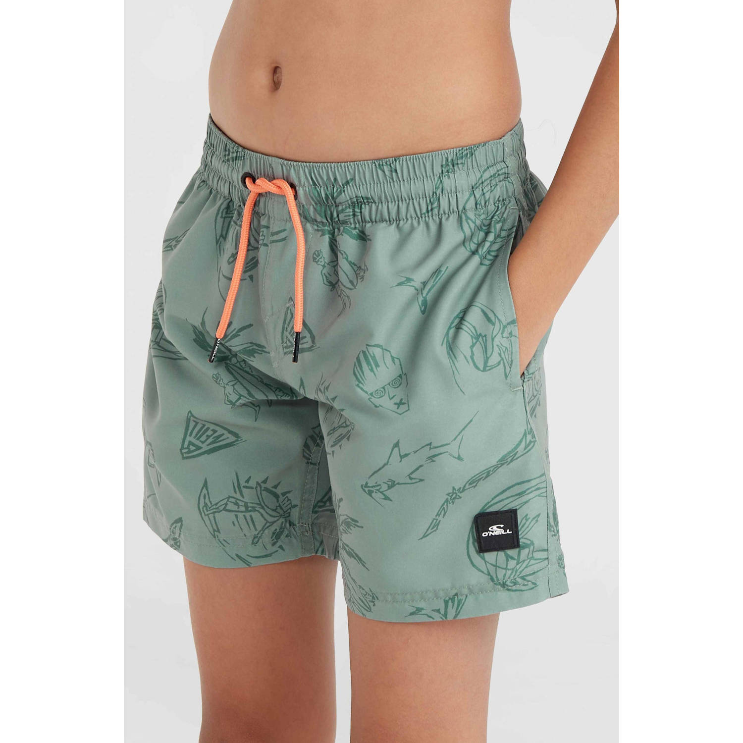 O'Neill zwemshort Cali grijsgroen