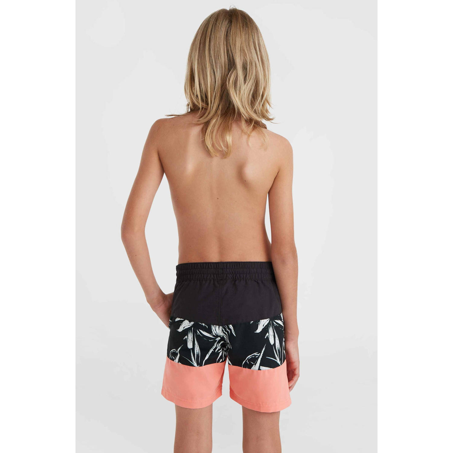 O'Neill zwemshort Cali Block zwart roze