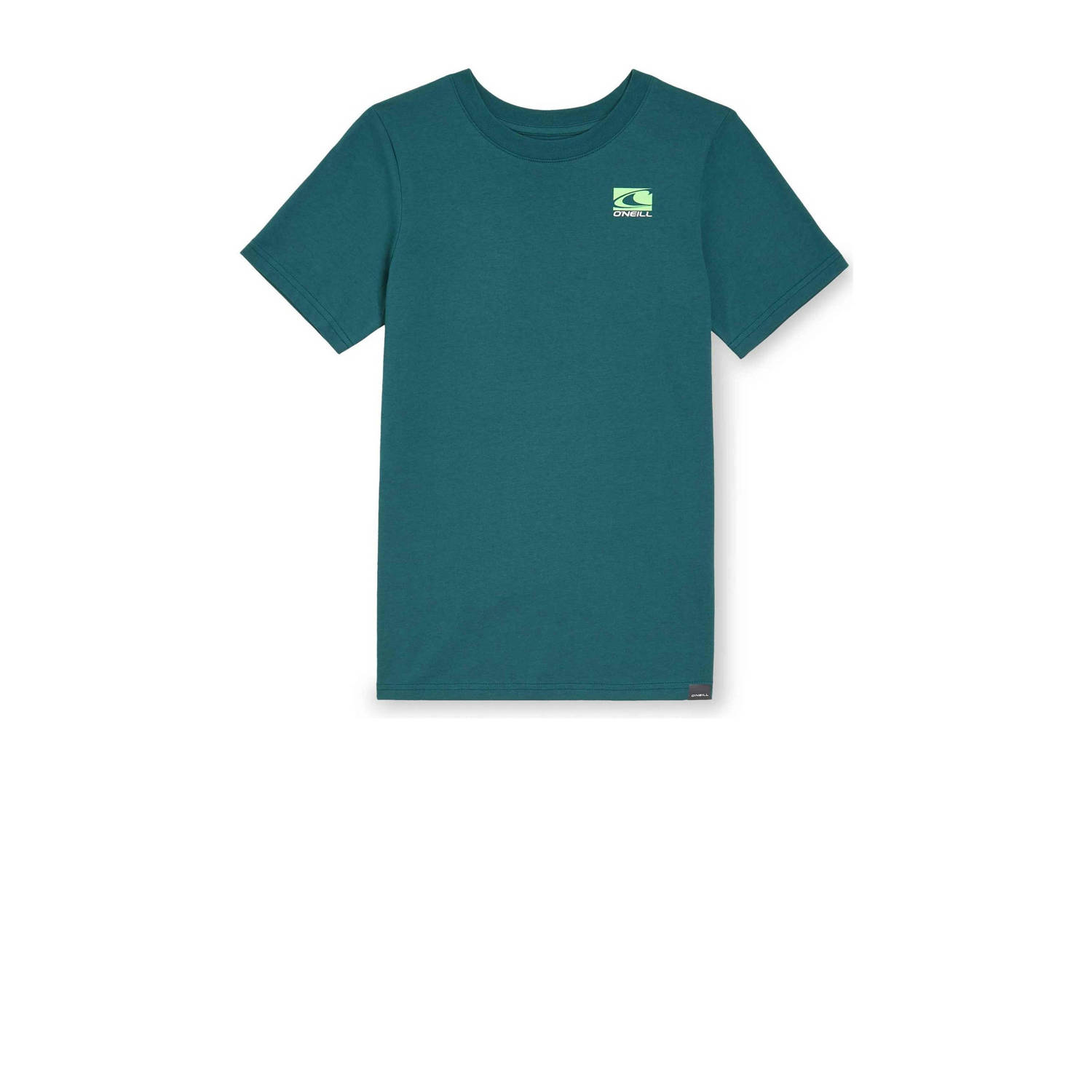 O'Neill T-shirt met backprint groen Jongens Katoen Ronde hals Backprint 104