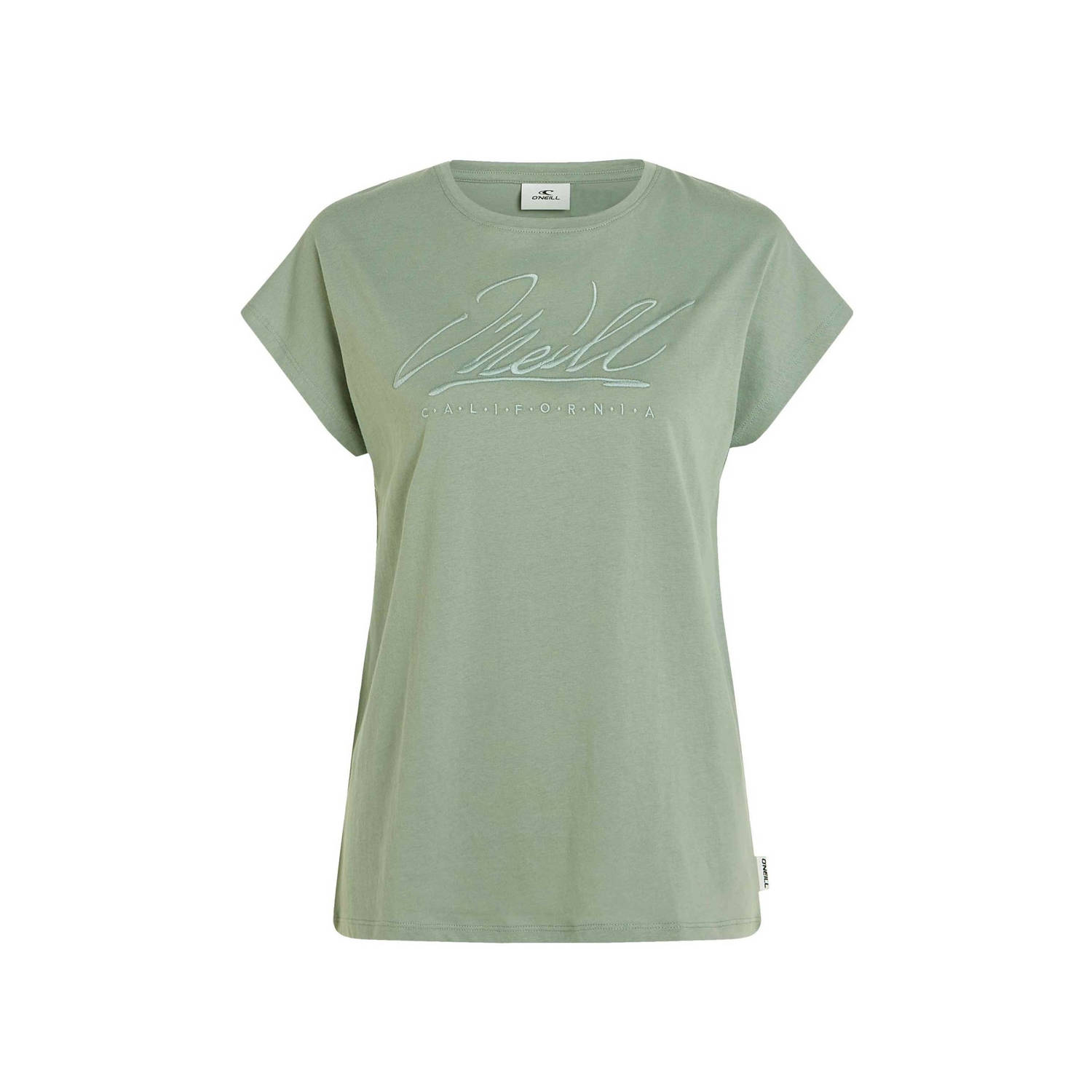 O'Neill T-shirt lichtgroen