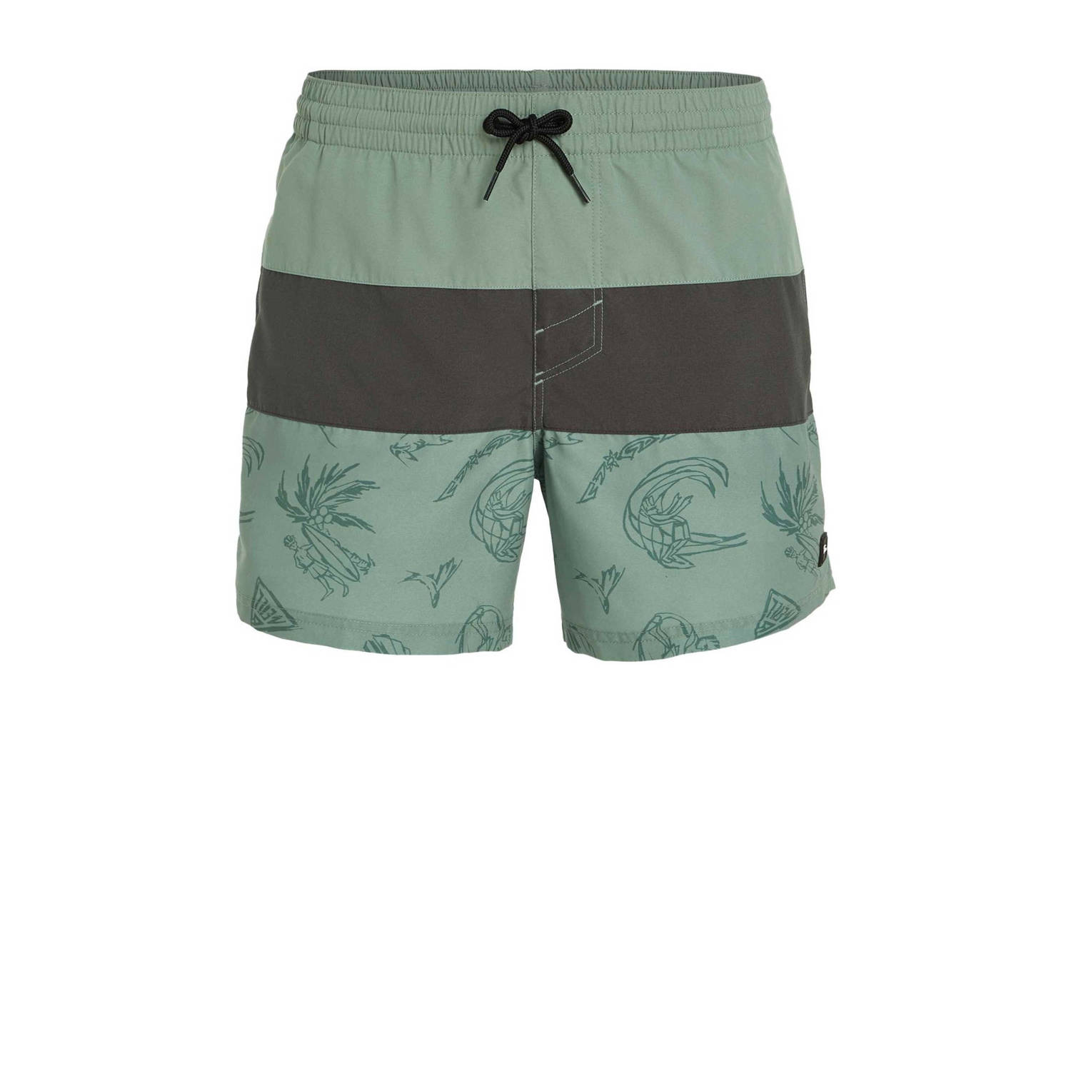 O'Neill zwemshort Mix & Match Cali groen grijs