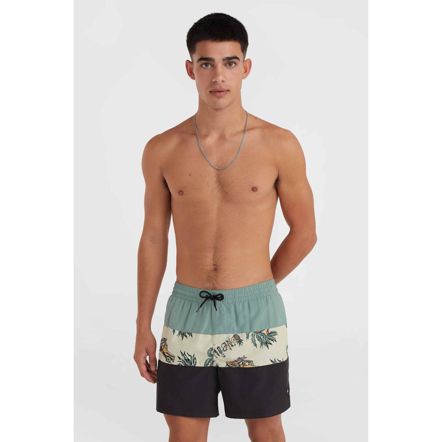 O'Neill zwemshort Mix & Match Cali groen beige zwart