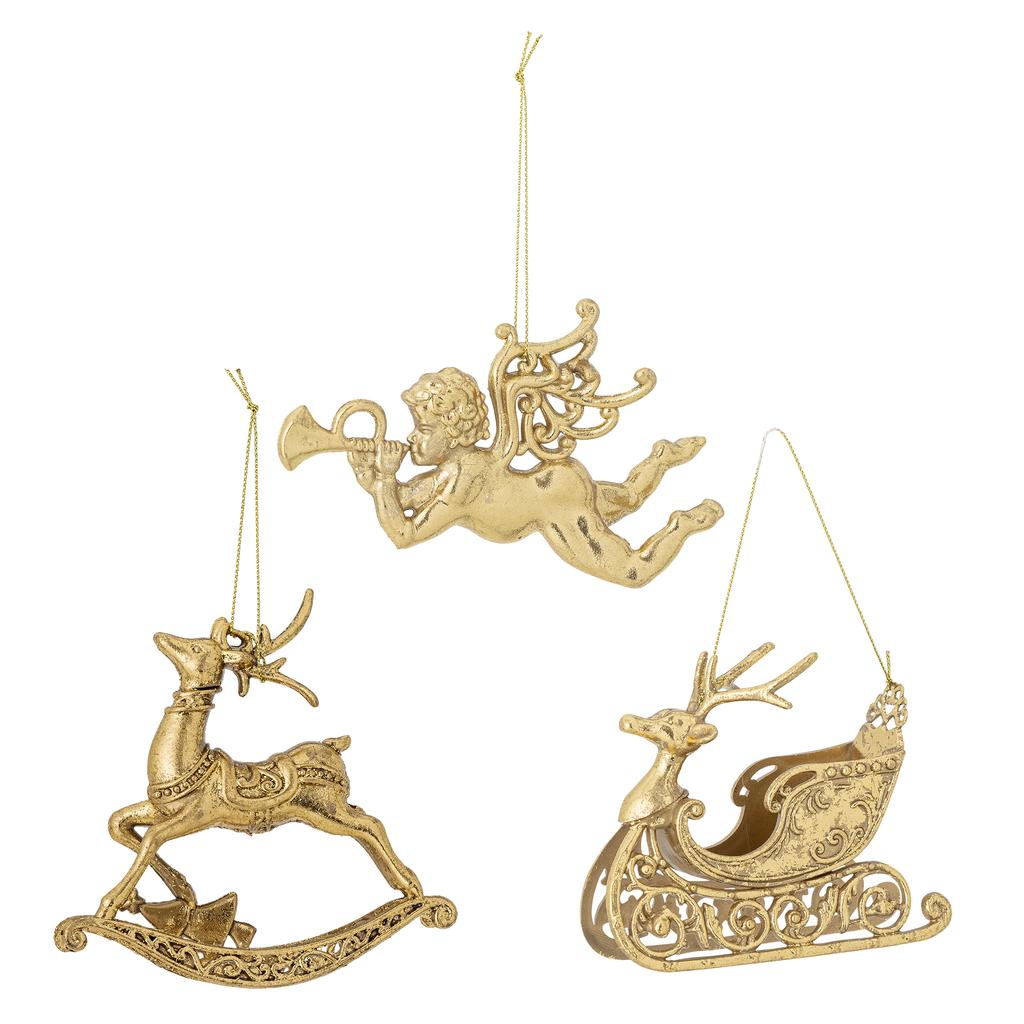 Bloomingville kerstornament Anisa (set van 3)