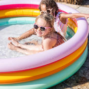 thumbnail: Swim Essentials  Rainbow Printed Children's pool 150 cm