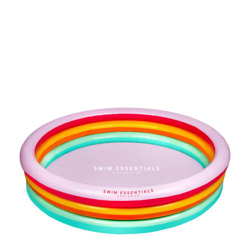 Swim Essentials Rainbow Printed Children's pool 150 cm afbeelding