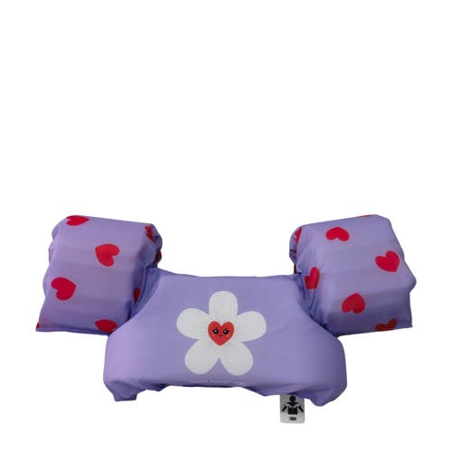 Wehkamp Swim Essentials Puddle Jumper 2-6 jaar Flower Hearts aanbieding
