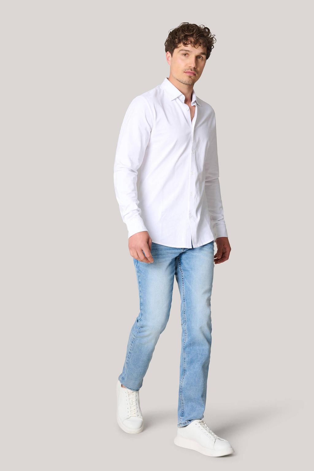 Shoeby straight leg L34 jeans bleached