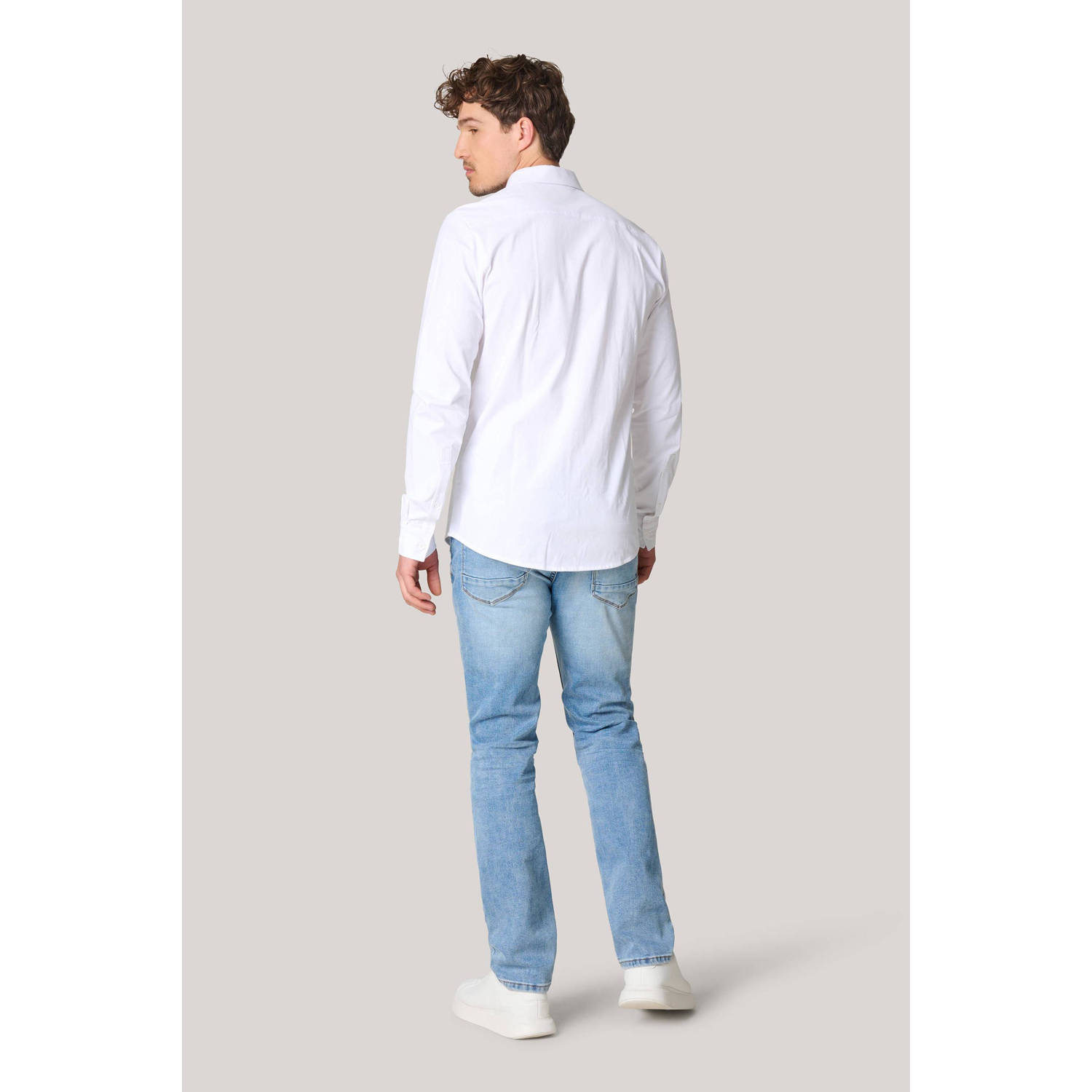 Shoeby straight leg L34 jeans bleached