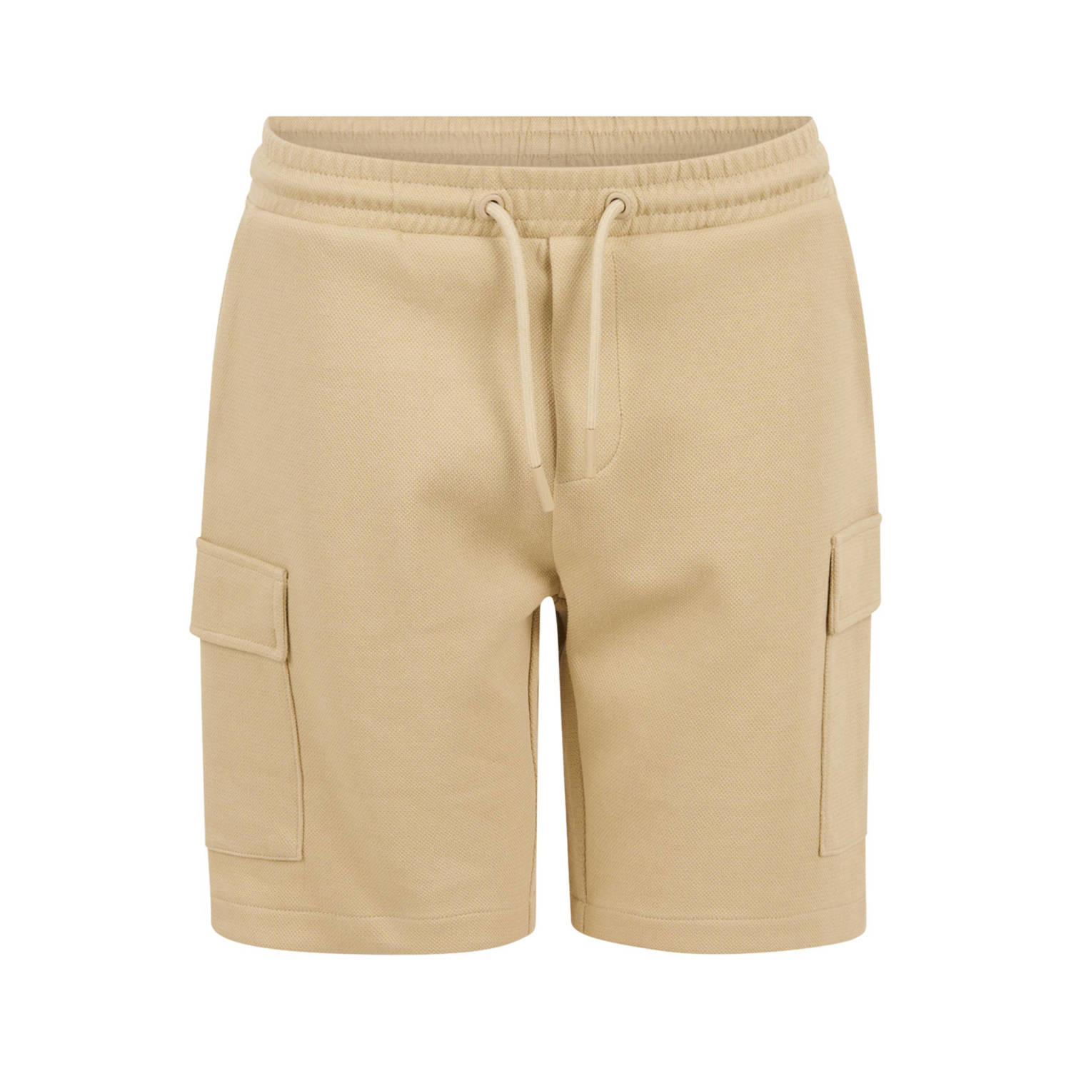 Shoeby sweatshort zand Beige Effen 110 116 | Sweatshort van