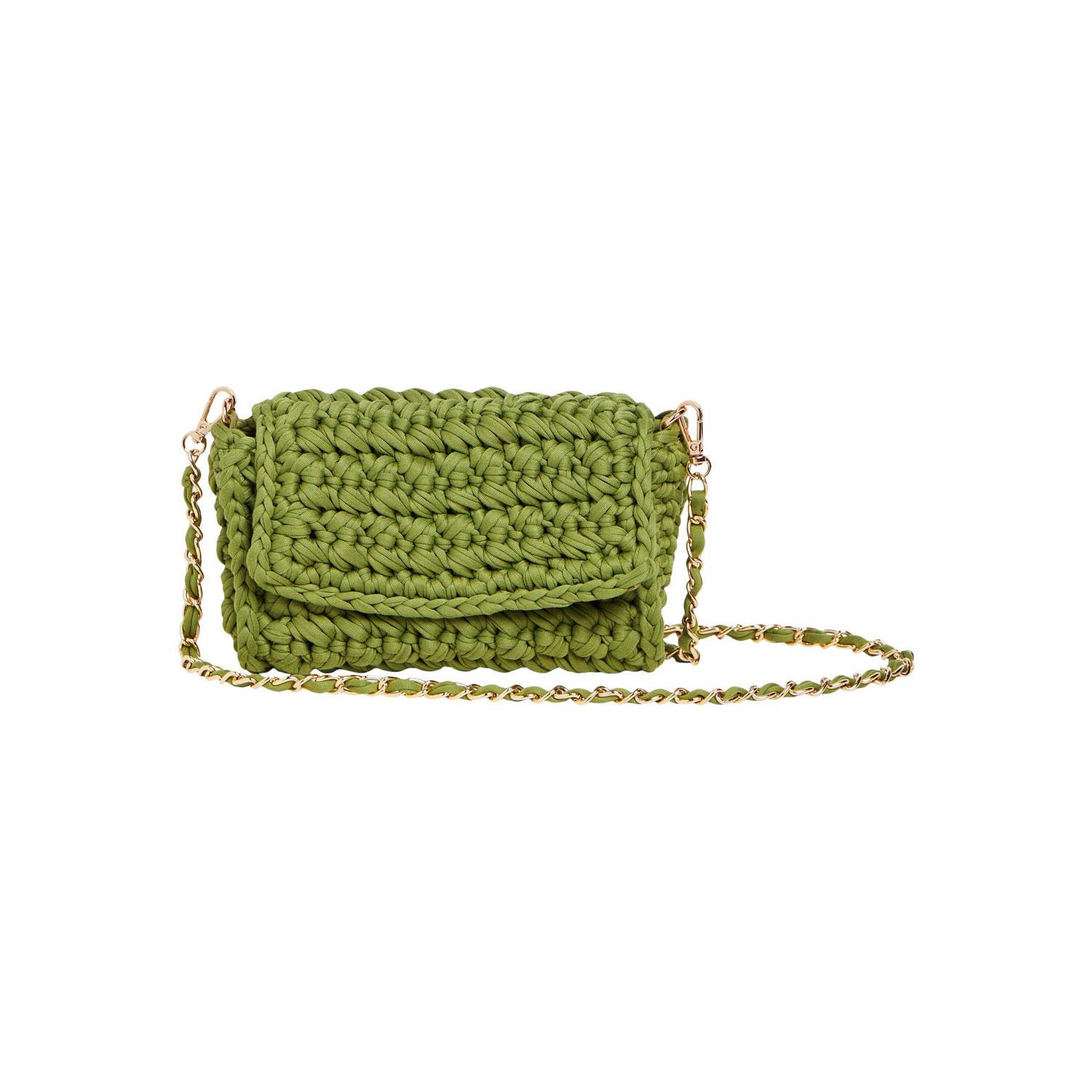 OBJECT crossbody tas OBJWILDA groen