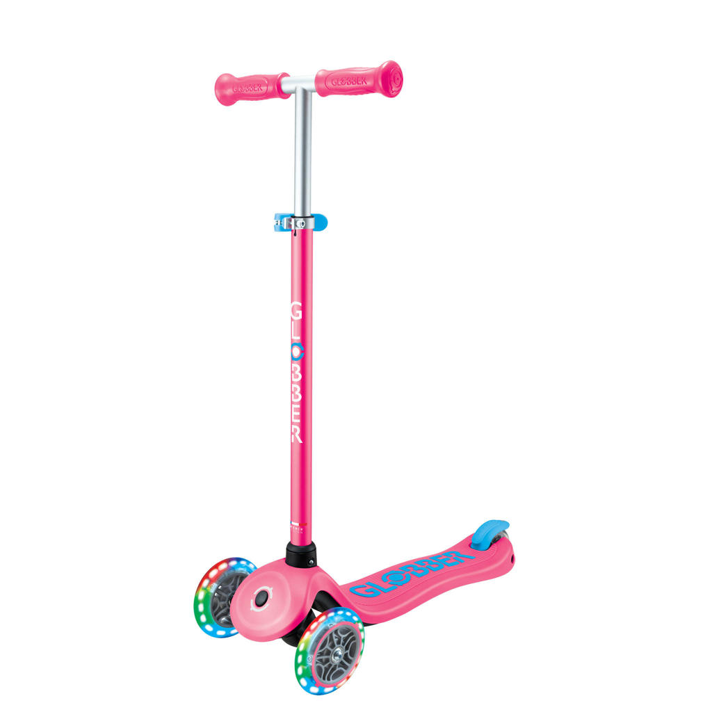 Globber step Primo Plus Lights Fuchsia