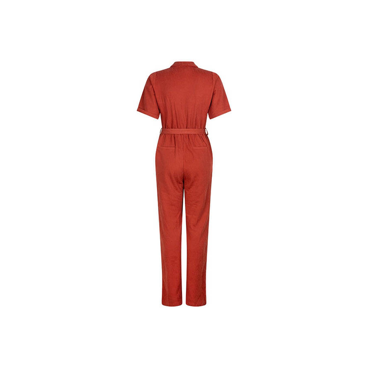 Lofty Manner jumpsuit roodbruin