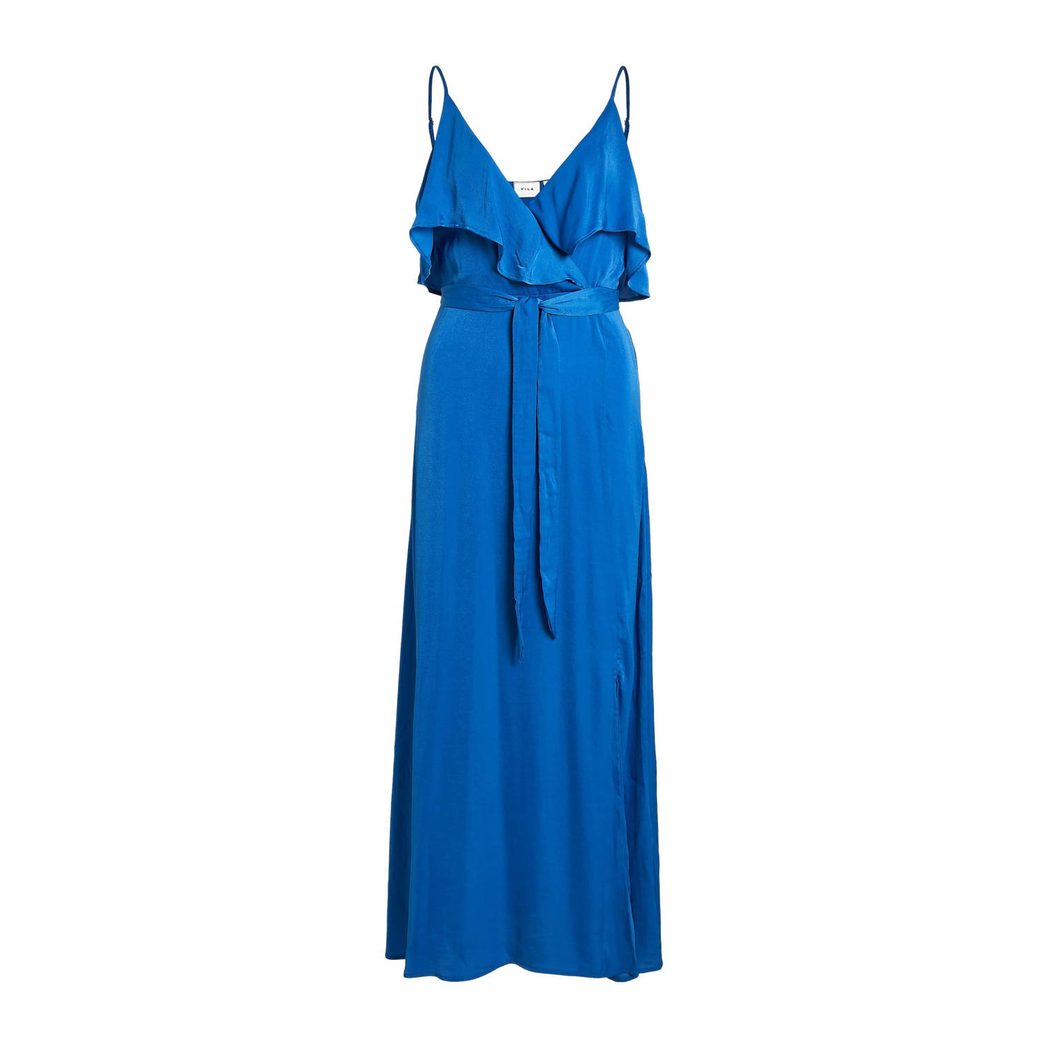 VILA maxi jurk VIJESSI blauw