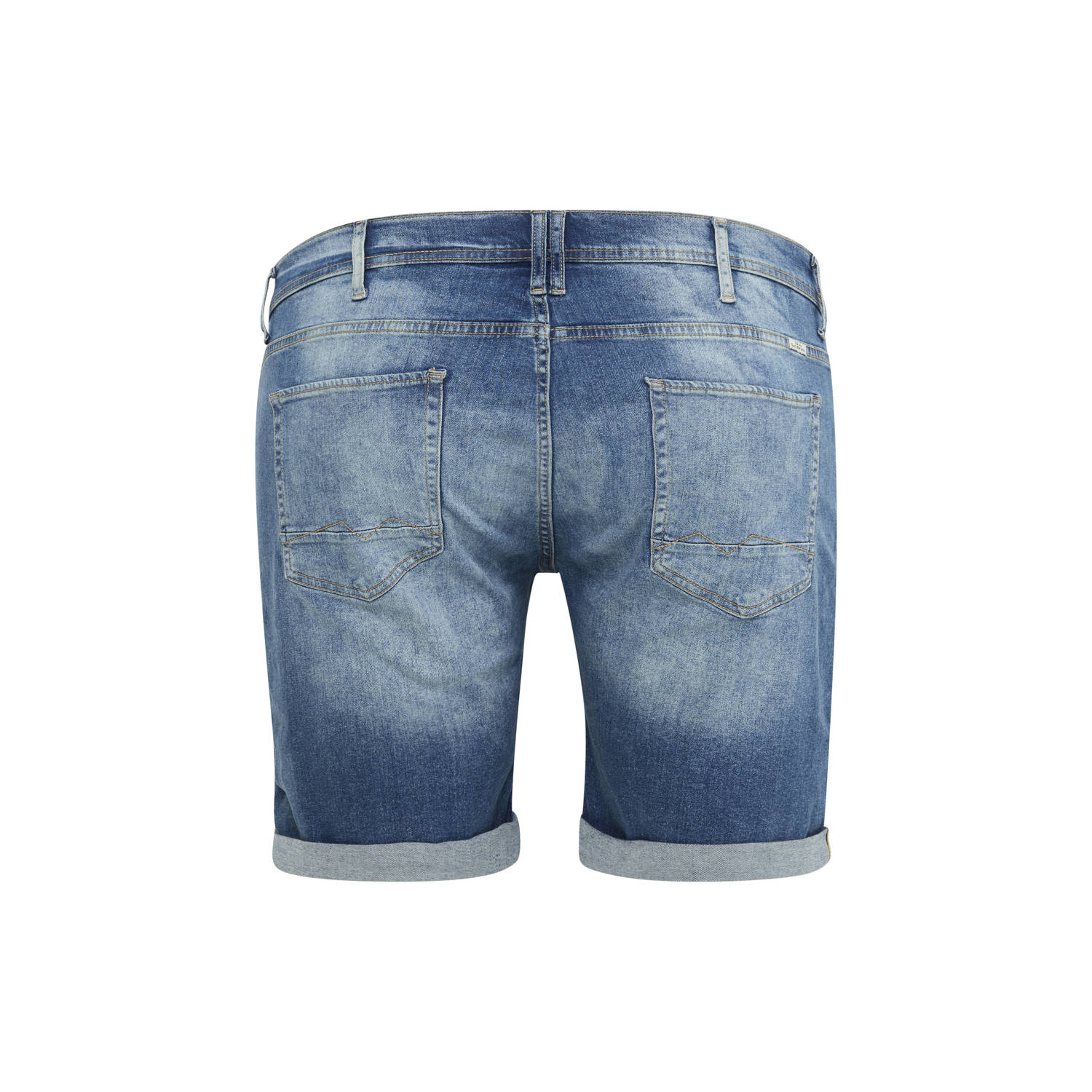 Blend Big regular fit denim short Plus Size denim middle blue