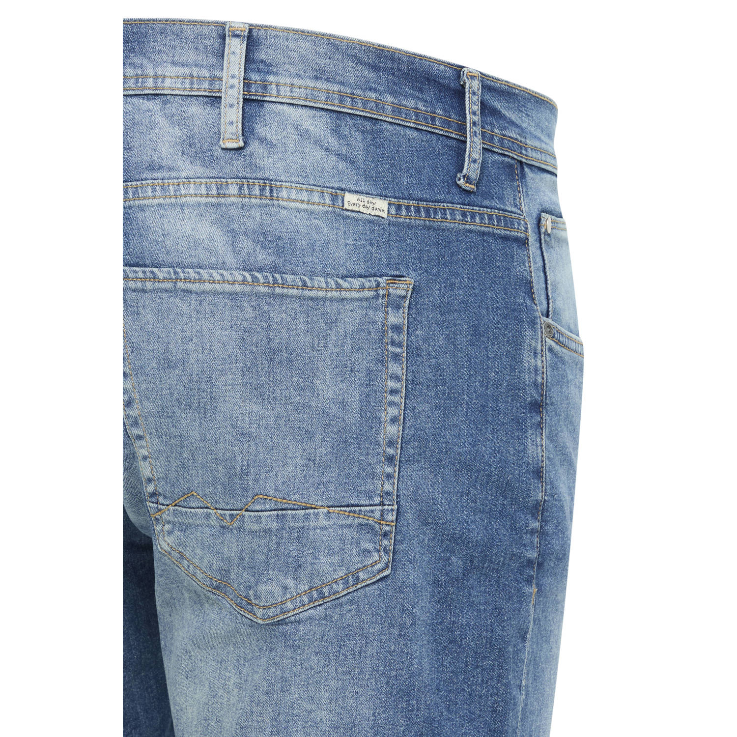 Blend Big regular fit denim short Plus Size denim middle blue