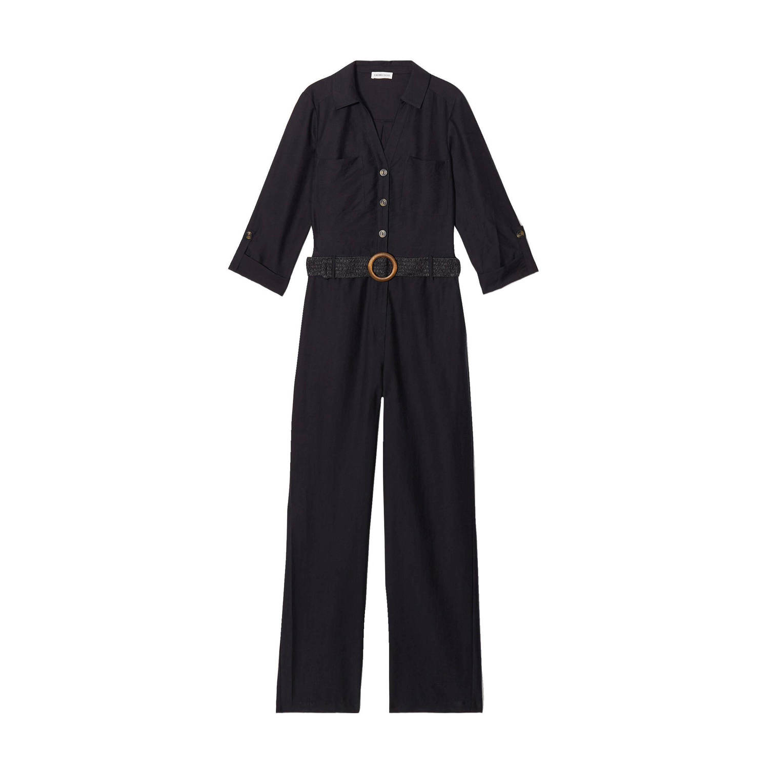 Cache jumpsuit zwart