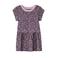 NAME IT MINI gebloemde jurk fuchsia/roze/donkerblauw