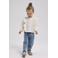 NAME IT MINI mom jeans NMFBELLA met hartjes medium blue denim