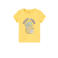 NAME IT MINI T-shirt NMFVIBEKE met printopdruk geel
