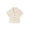 NAME IT MINI baby gestreept overhemd NMMFEDENIS beige/ecru