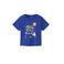 NAME IT MINI T-shirt NMMVAGNO met printopdruk hardblauw