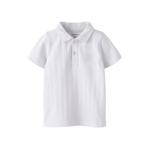 NAME IT MINI polo NMMFEN wit afbeelding