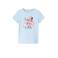 NAME IT KIDS T-shirt NKFVIX met printopdruk lichtblauw