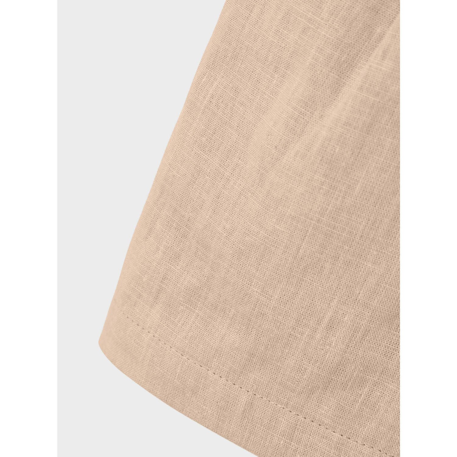 NAME IT KIDS casual short NKFFALINNEN zand