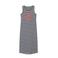 NAME IT KIDS gestreepte maxi jurk donkerblauw/wit