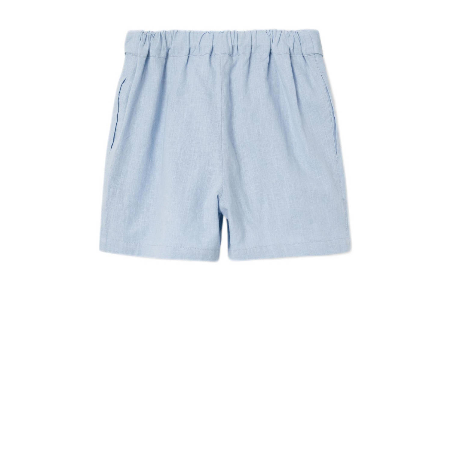 NAME IT KIDS casual short NKFFALINNEN lichtblauw