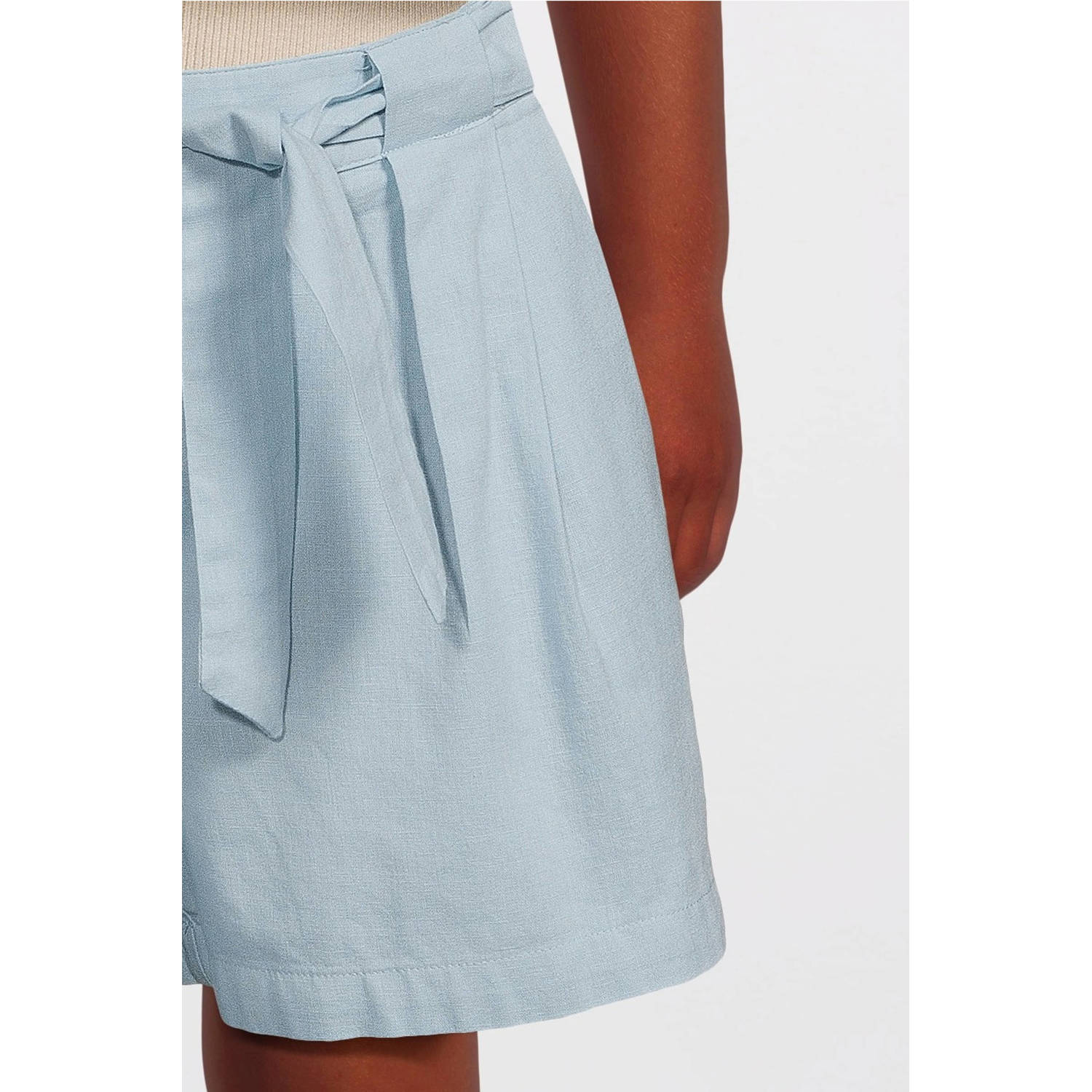 NAME IT KIDS casual short NKFFALINNEN lichtblauw