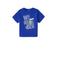 NAME IT KIDS T-shirt NKMVAGNO met printopdruk hardblauw