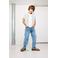 NAME IT KIDS gestreept overhemd donkerblauw