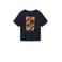 NAME IT KIDS T-shirt NKMVAGNO met printopdruk donkerblauw