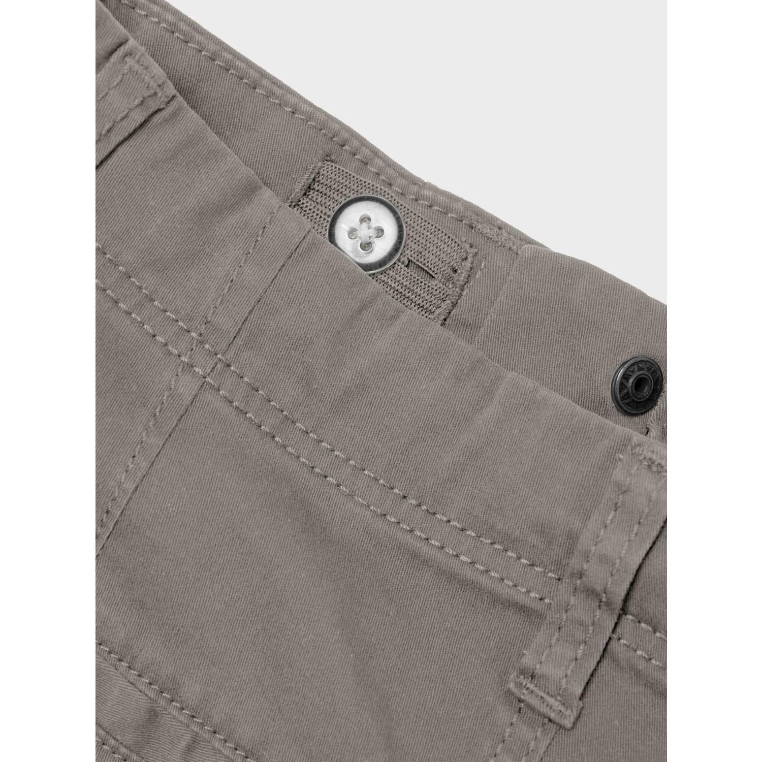 NAME IT KIDS regular fit cargo short NKMRYAN grijs