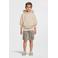 NAME IT KIDS regular fit cargo short NKMRYAN grijs