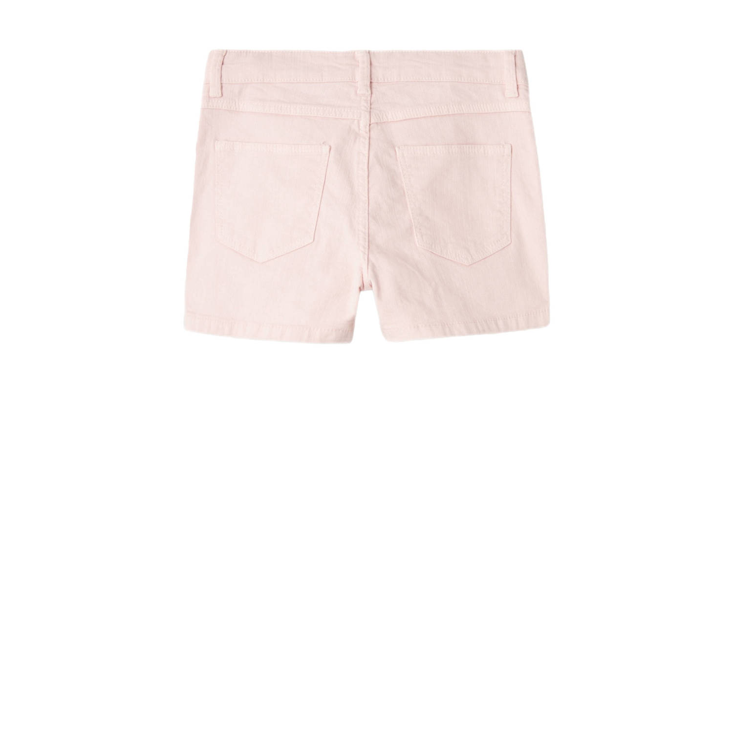 NAME IT KIDS regular fit casual short NKFROSE lichtroze