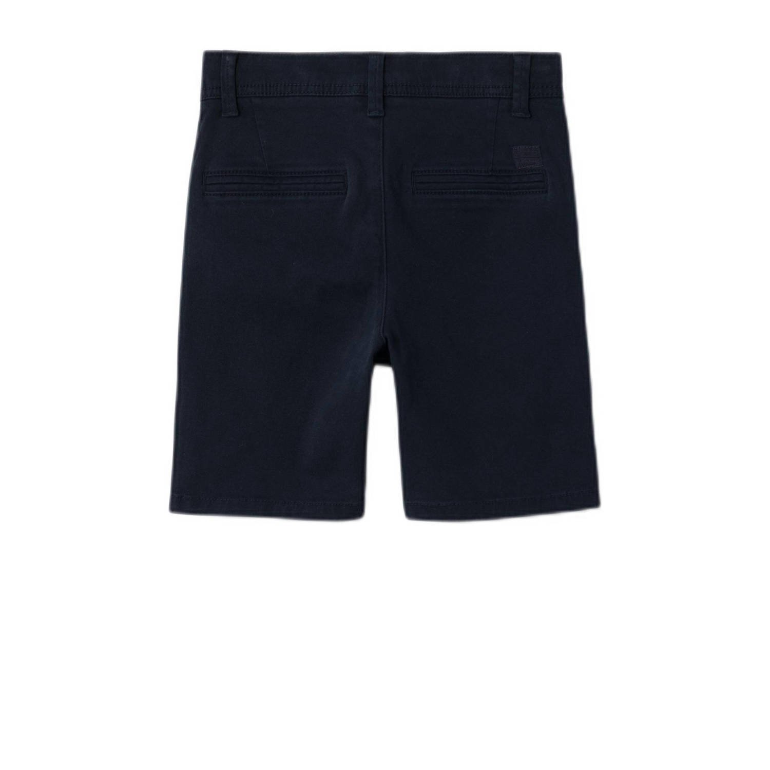 NAME IT KIDS regular fit chino short NKMSILAS donkerblauw