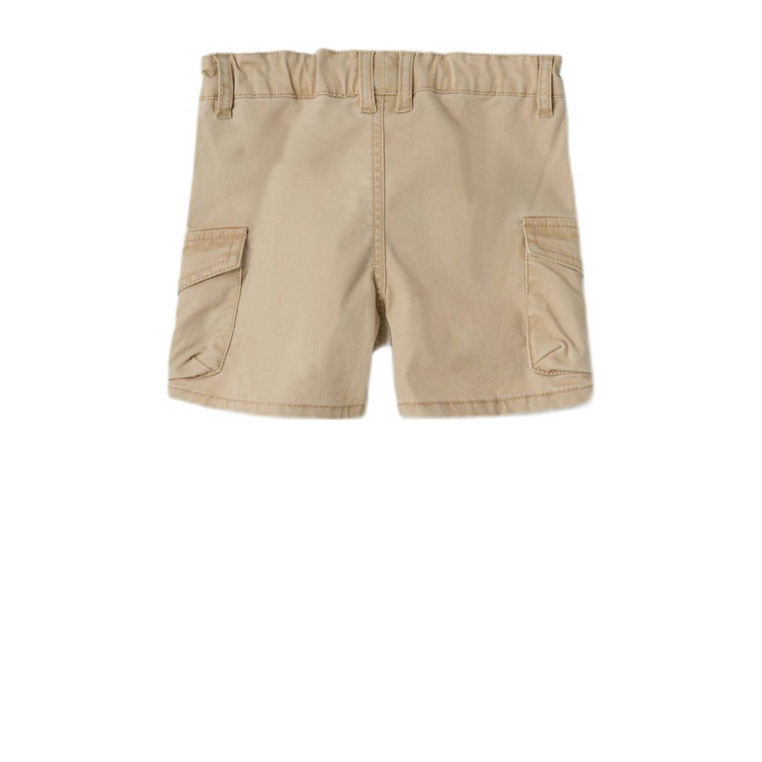 NAME IT MINI loose fit cargo short NMMBEN beige