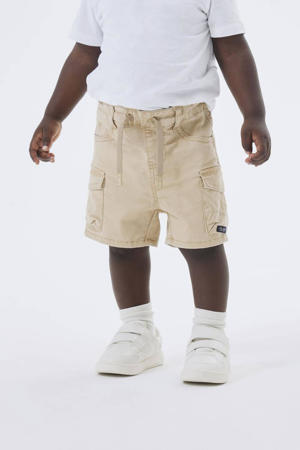 loose fit cargo short NMMBEN beige